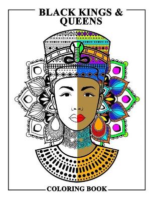 Book cover for Black Kings and Queens Coloring Book