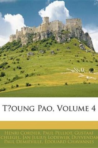 Cover of T?oung Pao, Volume 4