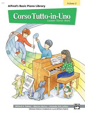Book cover for Alfred's Basic All-In-One Course [Corso Tutto-In-Uno], Bk 2