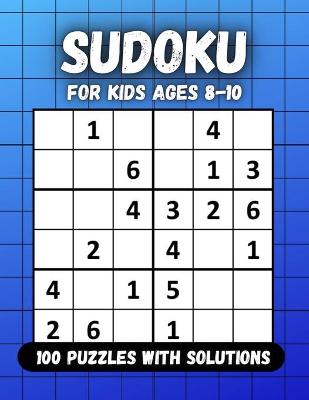 Book cover for Sudoku for kids ages 8-10