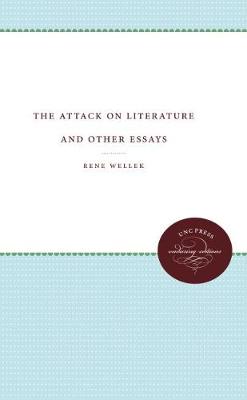 Book cover for The Attack on Literature and Other Essays