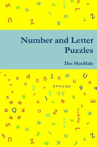 Cover of Number and Letter Puzzles