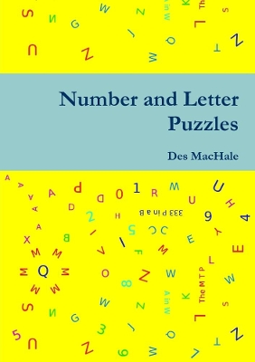 Book cover for Number and Letter Puzzles