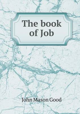 Book cover for The book of Job