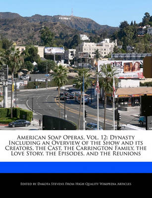 Book cover for American Soap Operas, Vol. 12