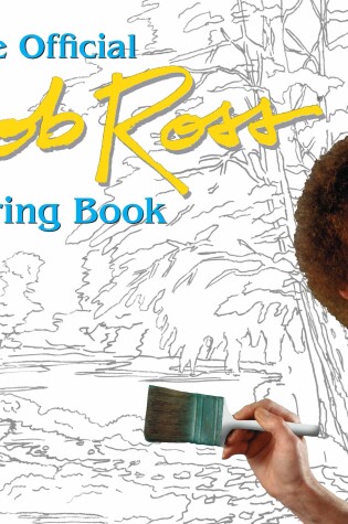 Cover of The Bob Ross Coloring Book