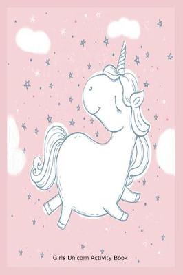 Book cover for Girls Unicorn Activity Book