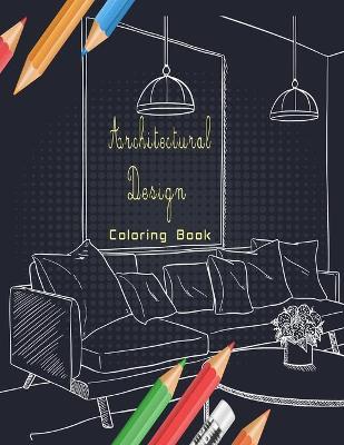 Book cover for Architectural Design Coloring Book