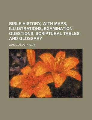 Book cover for Bible History, with Maps, Illustrations, Examination Questions, Scriptural Tables, and Glossary