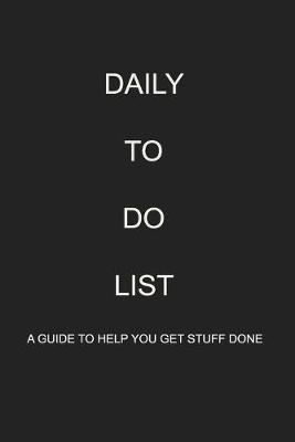 Book cover for Daily To Do list