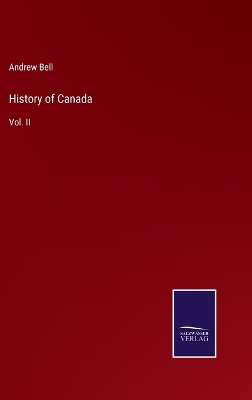 Book cover for History of Canada