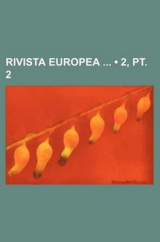 Cover of Rivista Europea (2, PT. 2)