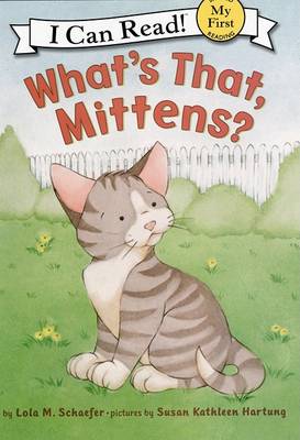 Book cover for What's That, Mittens?
