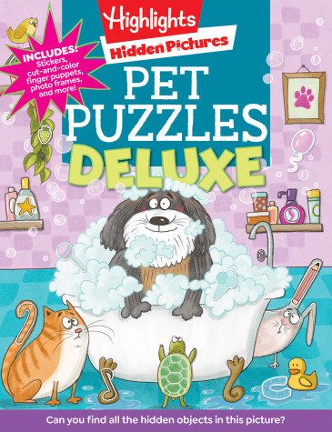 Book cover for Pet Puzzles Deluxe