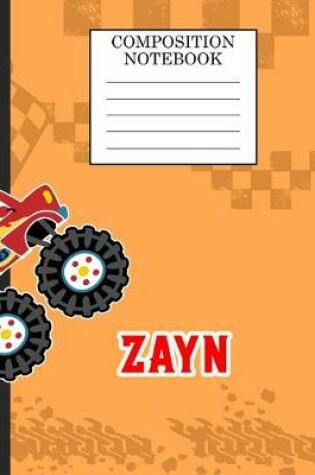 Cover of Compostion Notebook Zayn