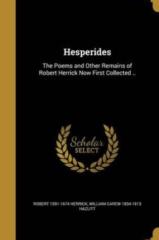 Cover of Hesperides