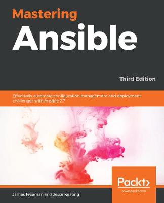 Book cover for Mastering Ansible