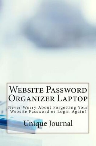 Cover of Website Password Organizer Laptop