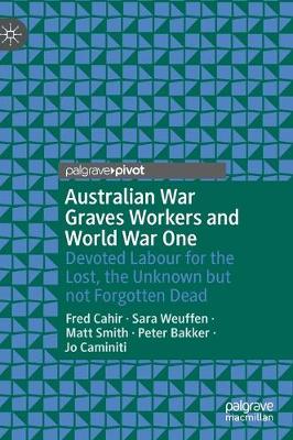 Book cover for Australian War Graves Workers and World War One