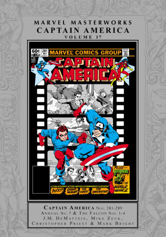 Book cover for MARVEL MASTERWORKS: CAPTAIN AMERICA VOL. 17