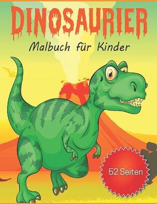 Book cover for Dinosaurier Malbuch für Kinder