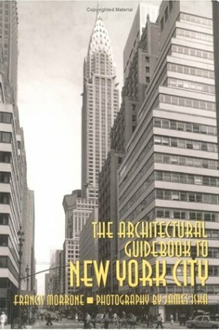 Cover of The Architectural Guidebook to New York City