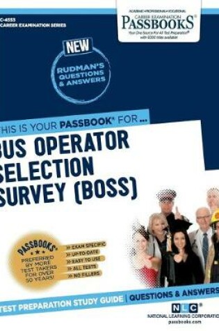 Cover of Bus Operator Selection Survey (Boss) (C-4553)