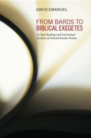 Cover of From Bards to Biblical Exegetes