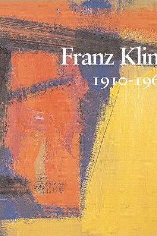 Cover of Franz Kline (1910-1962)