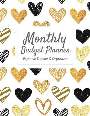 Book cover for Monthly Budget Planner Expense Tracker & Organizer