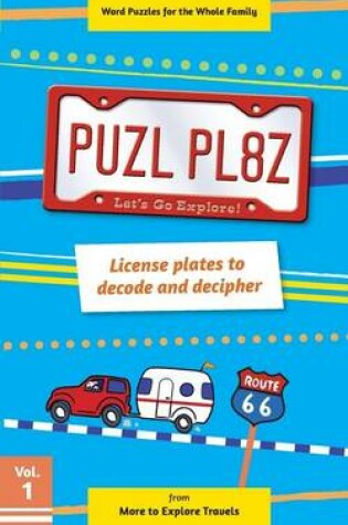 Cover of PUZL PL8Z License plates to decode and decipher