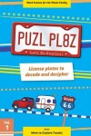 Book cover for PUZL PL8Z License plates to decode and decipher