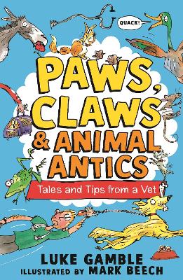 Book cover for Paws, Claws and Animal Antics: Tales and Tips from a Vet