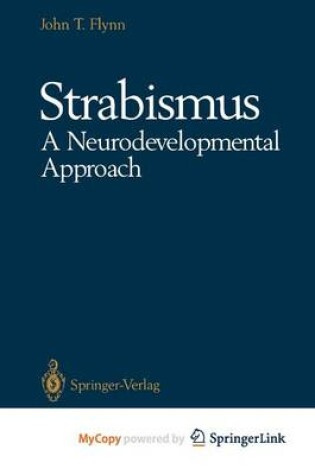 Cover of Strabismus a Neurodevelopmental Approach