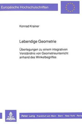 Cover of Lebendige Geometrie