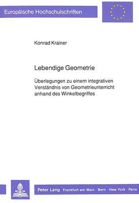 Book cover for Lebendige Geometrie