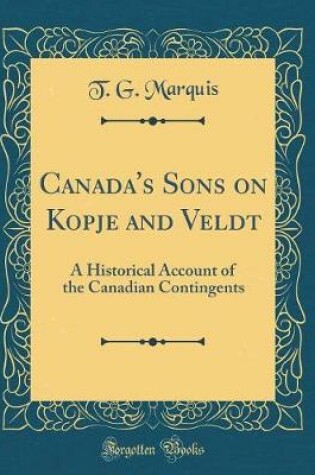 Cover of Canada's Sons on Kopje and Veldt