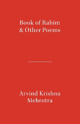 Book cover for Book of Rahim and other Poems