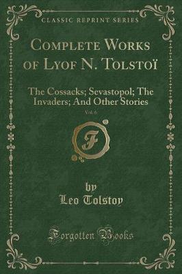 Book cover for Complete Works of Lyof N. Tolstoï, Vol. 6