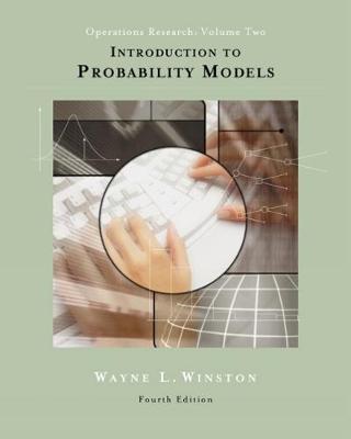 Book cover for Introduction to Probability Models : Operations Research, Volume II  (with CD-ROM and InfoTrac (R))