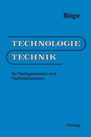 Cover of Technologie/Technik