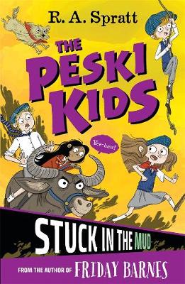 Book cover for The Peski Kids 3: Stuck in the Mud