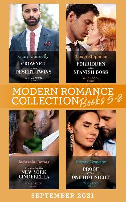 Book cover for Modern Romance September 2021 Books 5-8