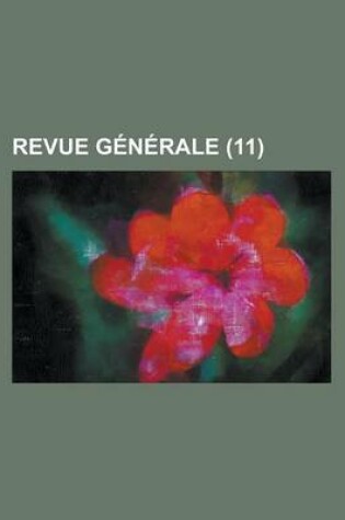 Cover of Revue Generale (11)