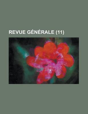 Book cover for Revue Generale (11)