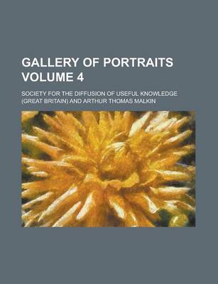 Book cover for Gallery of Portraits Volume 4