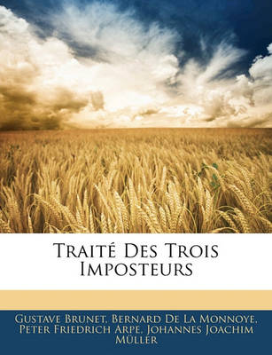Book cover for Traite Des Trois Imposteurs