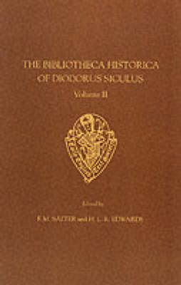 Book cover for The Bibliotheca Historica of Diodorus Siculus