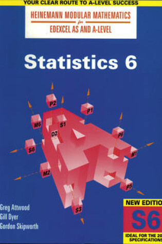 Cover of Heinemann Modular Maths For Edexcel AS & A Level Statistics 6 (S6)