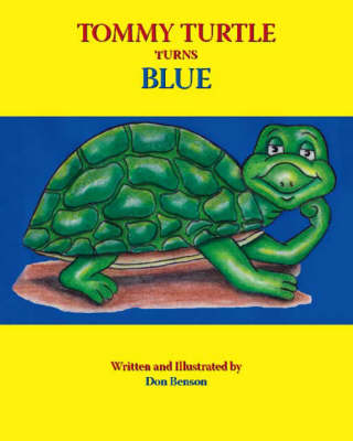 Book cover for Tommy Turtle Turns Blue